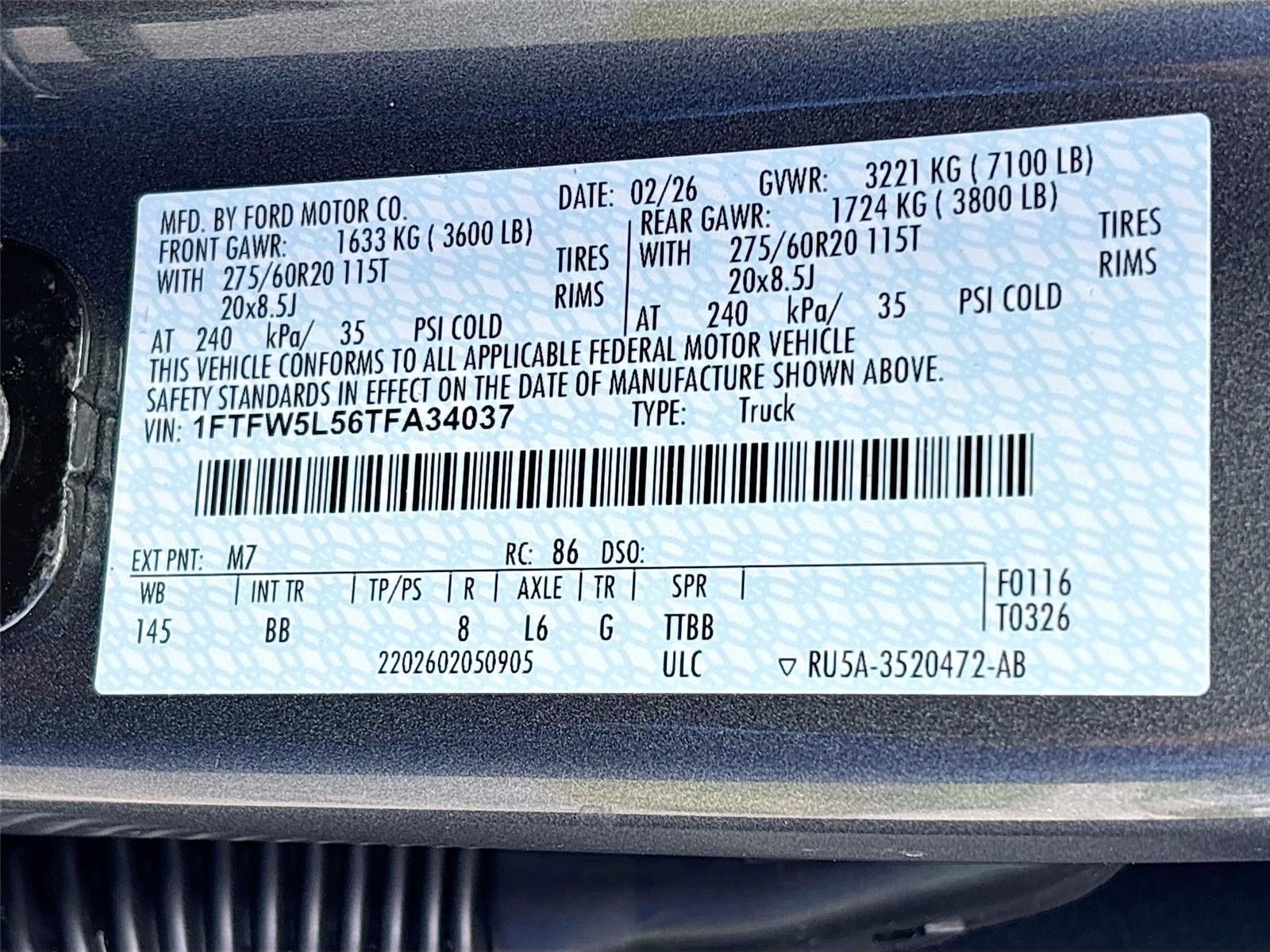 2026 Ford F-150 LARIAT