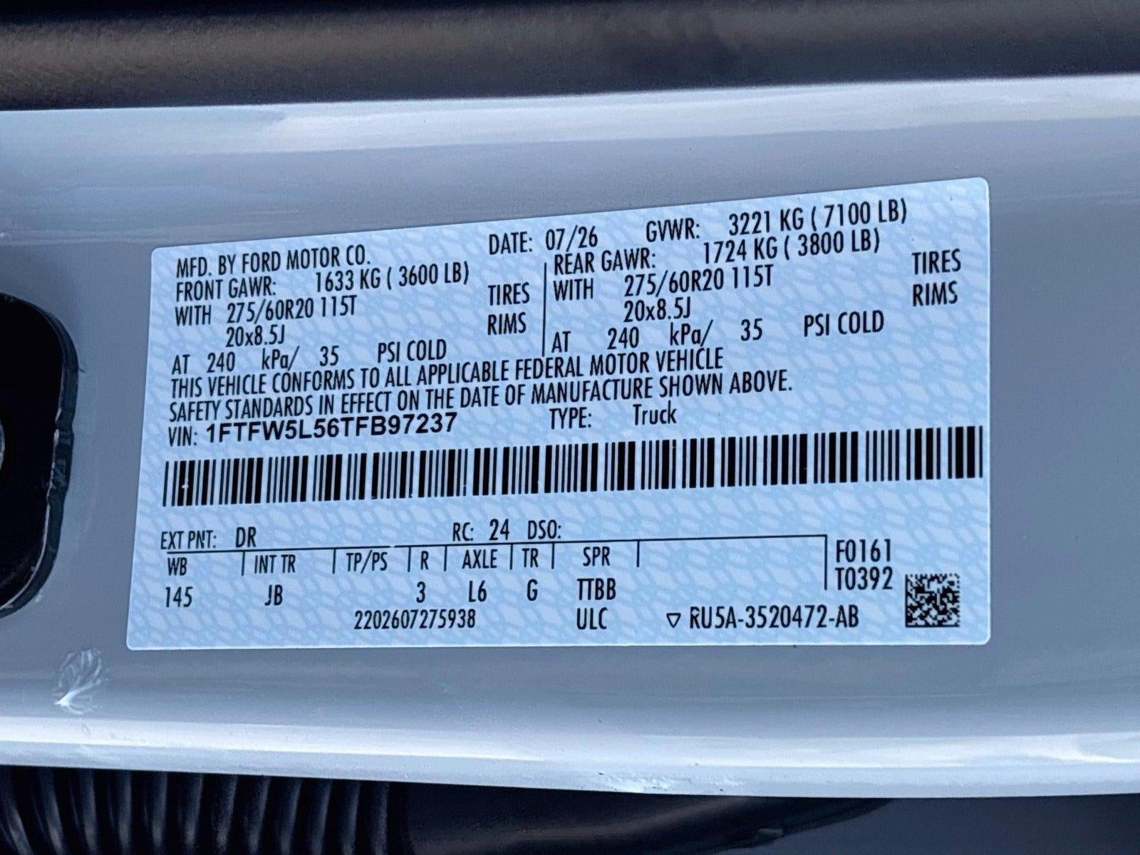 2026 Ford F-150 LARIAT