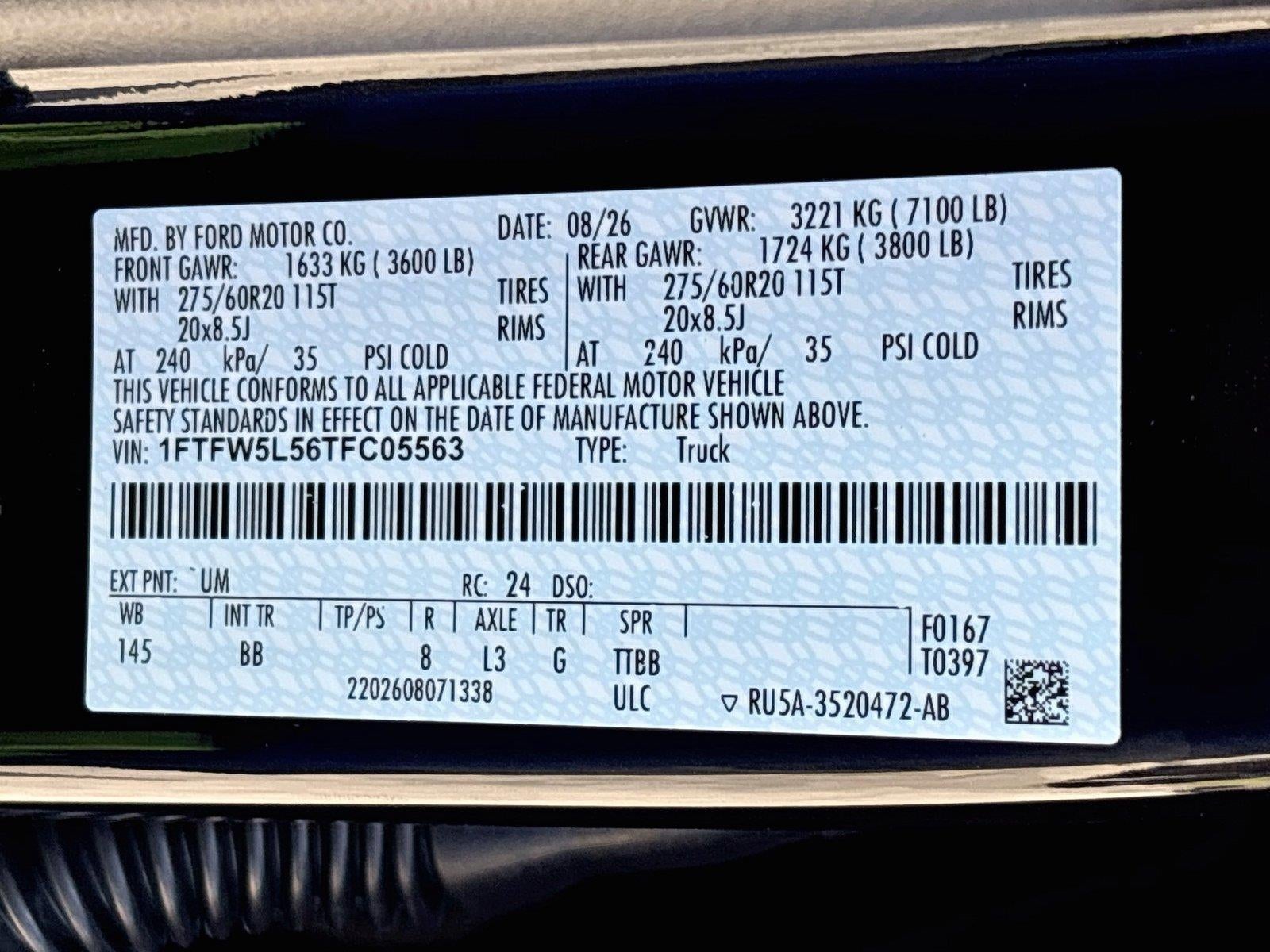 2026 Ford F-150 LARIAT
