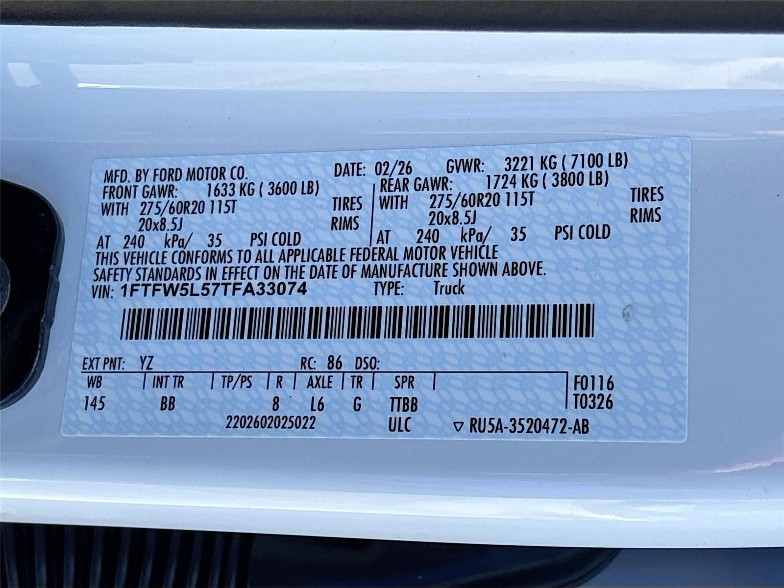 2026 Ford F-150 LARIAT