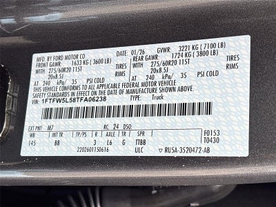 2026 Ford F-150 LARIAT