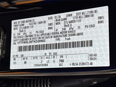 2026 Ford F-150 LARIAT