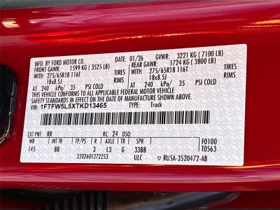 2026 Ford F-150 LARIAT