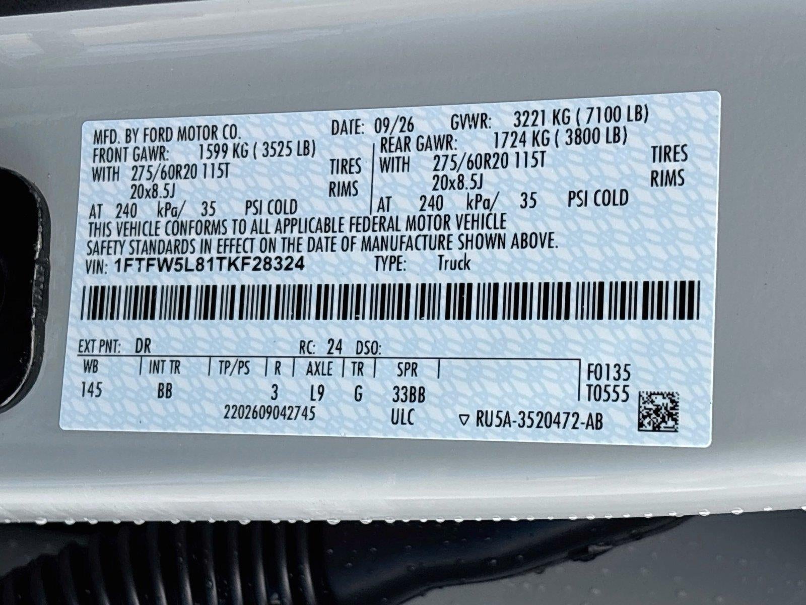 2026 Ford F-150 LARIAT