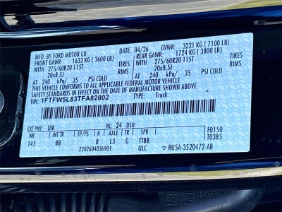 2026 Ford F-150 LARIAT