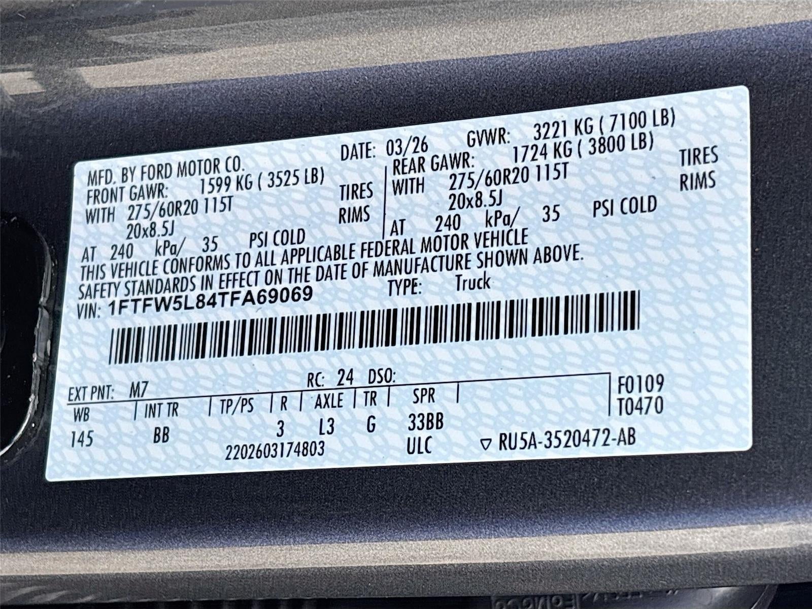 2026 Ford F-150 LARIAT