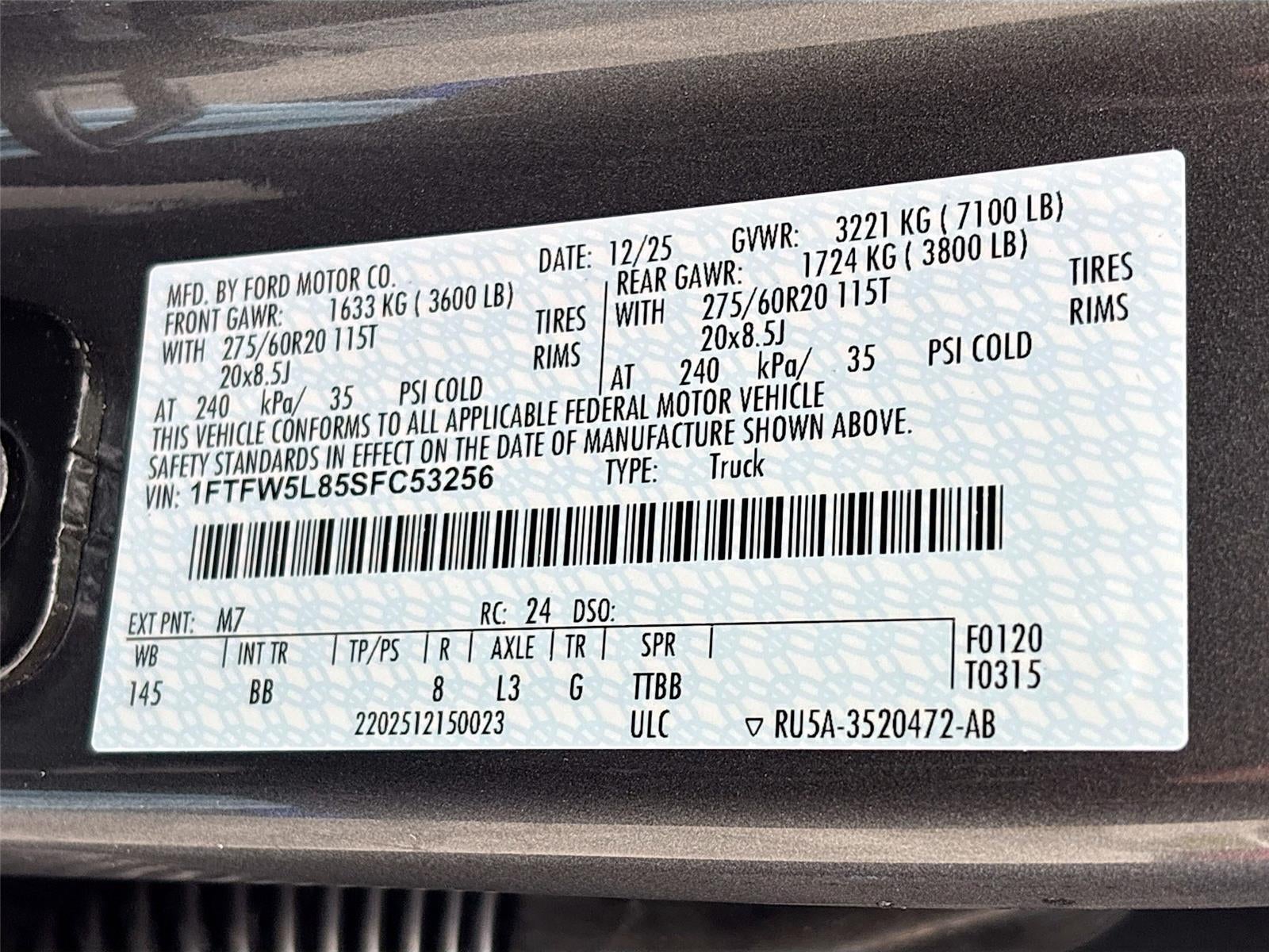 2025 Ford F-150 LARIAT