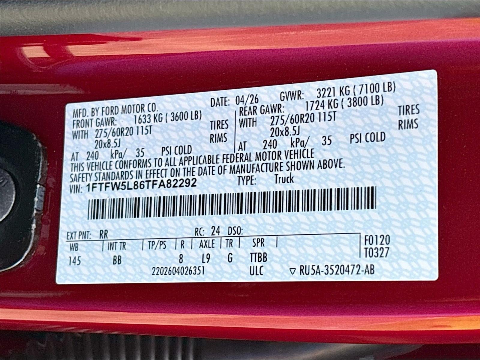 2026 Ford F-150 LARIAT