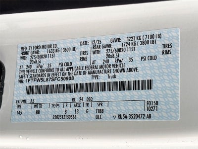 2025 Ford F-150 LARIAT