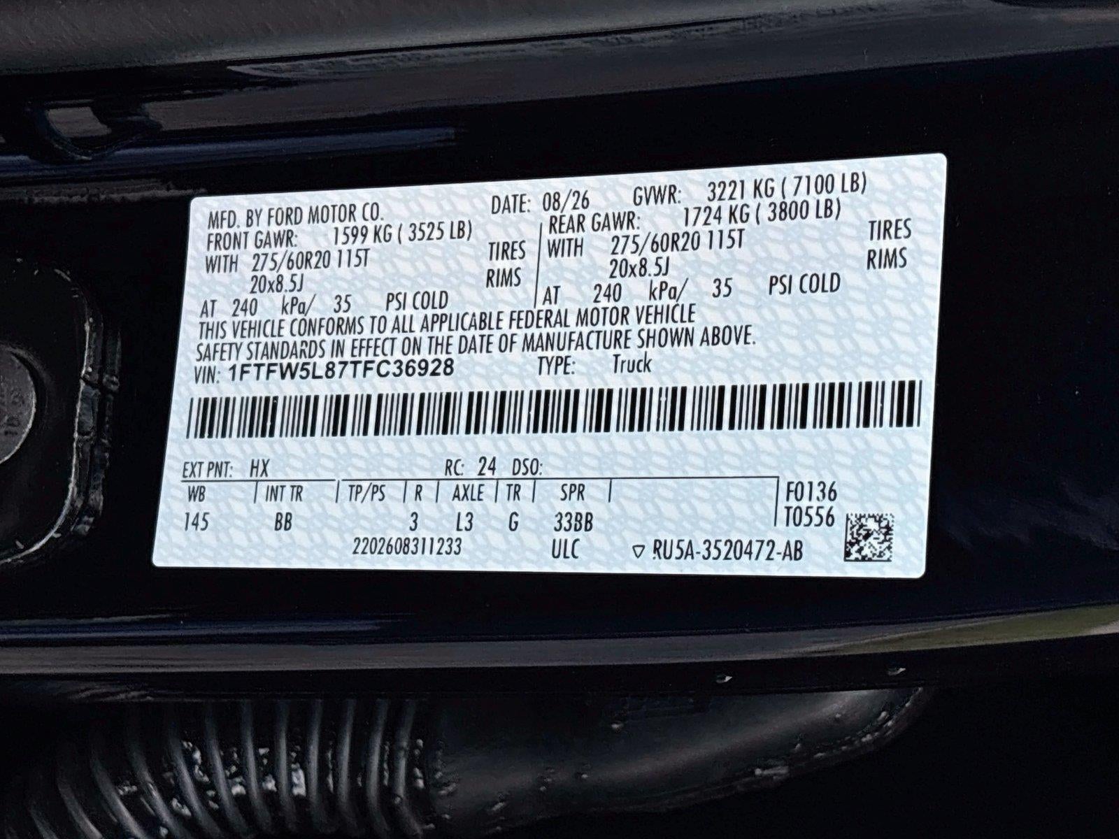 2026 Ford F-150 LARIAT