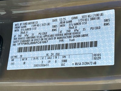 2025 Ford F-150 LARIAT