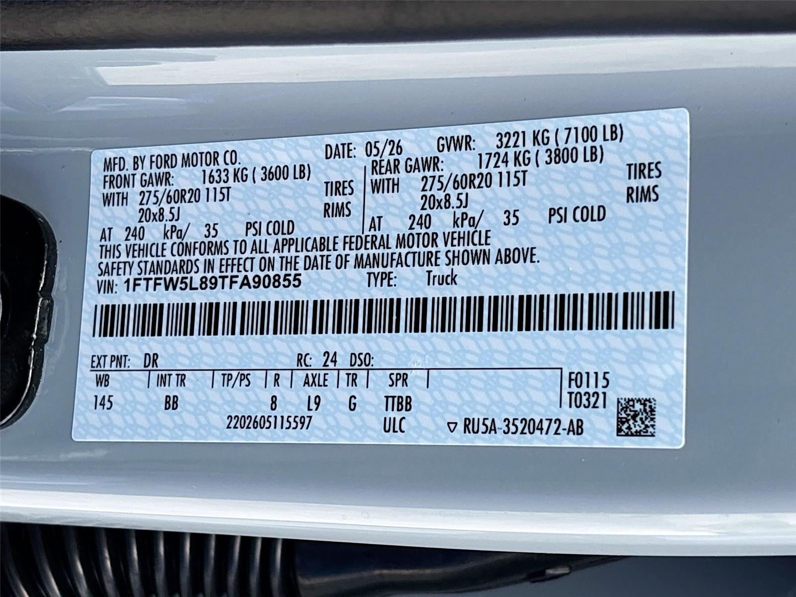 2026 Ford F-150 LARIAT