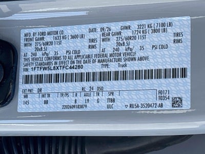 2026 Ford F-150 LARIAT