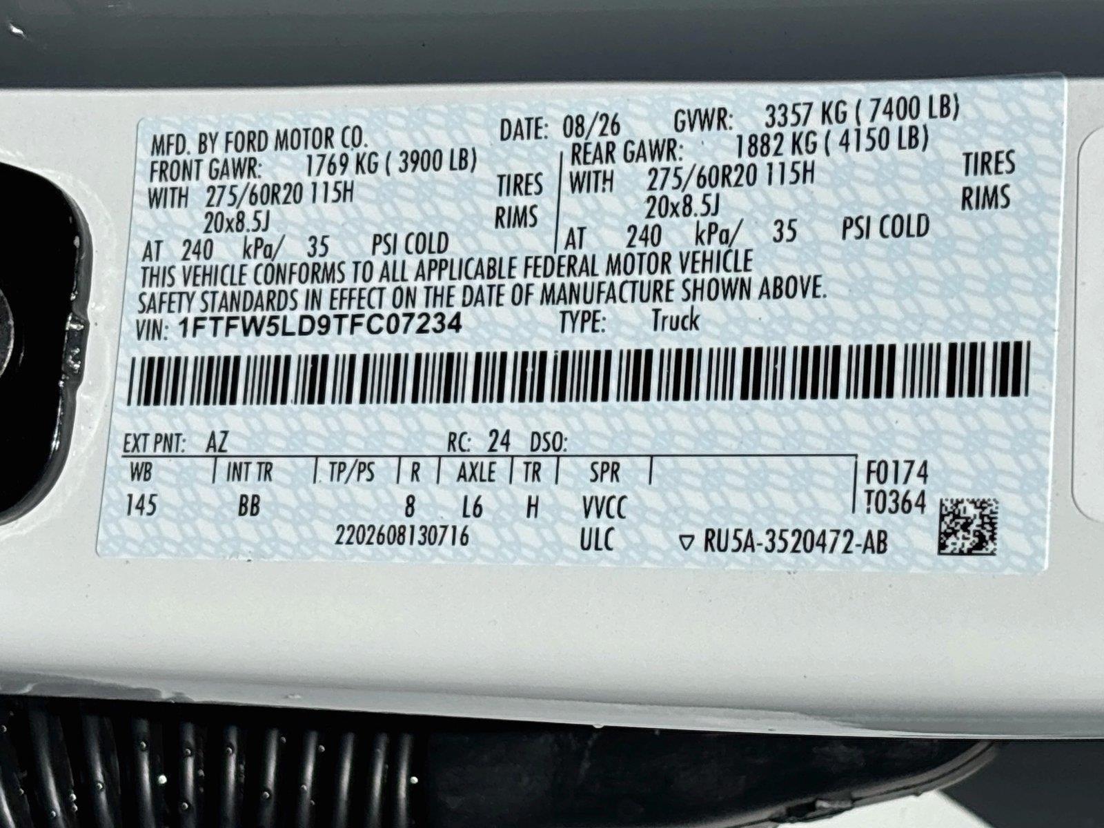 2026 Ford F-150 LARIAT