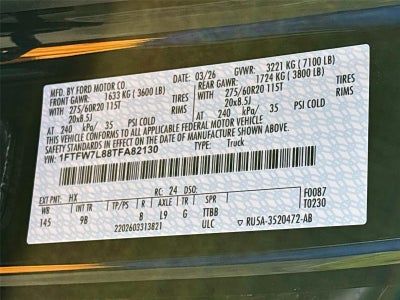 2026 Ford F-150 Platinum
