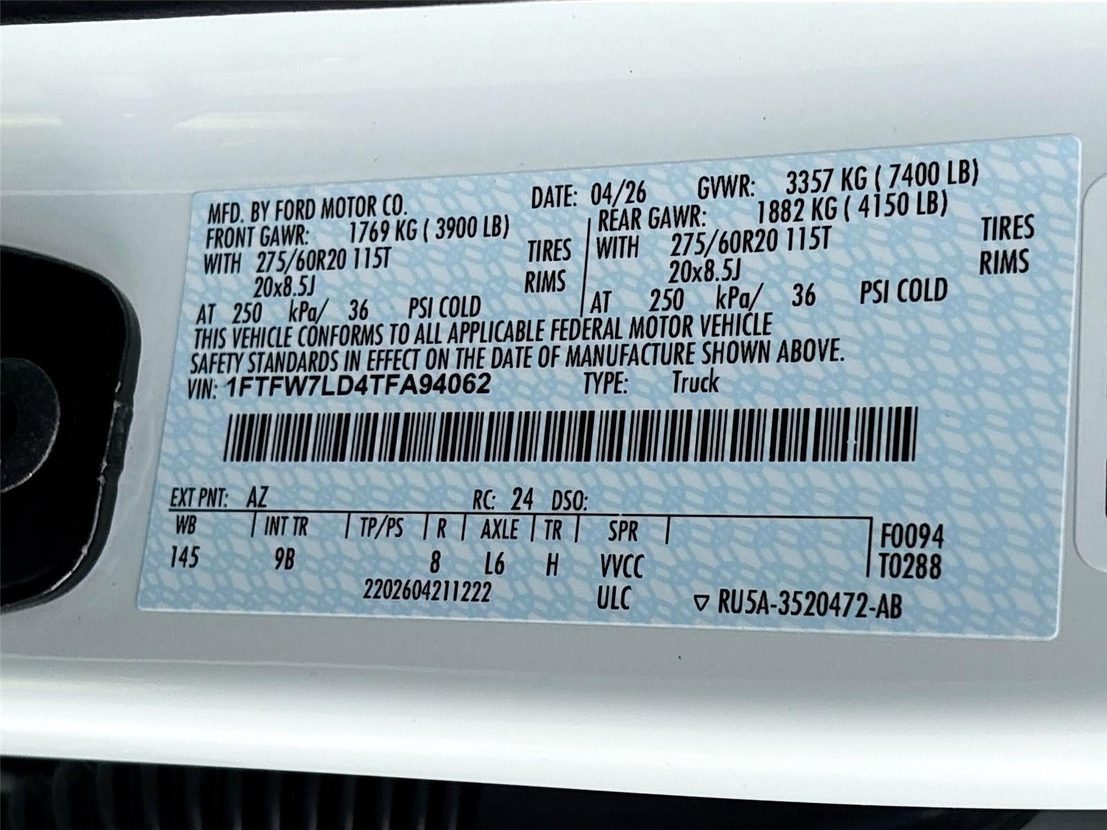 2026 Ford F-150 Platinum