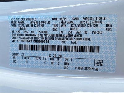 2025 Ford Super Duty F-350 SRW XL