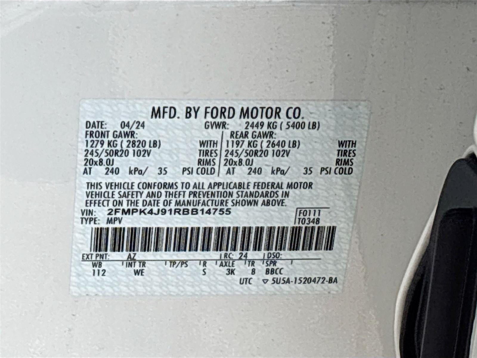 2024 Ford Edge ST-Line