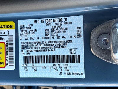 2025 Ford Bronco Sport Big Bend