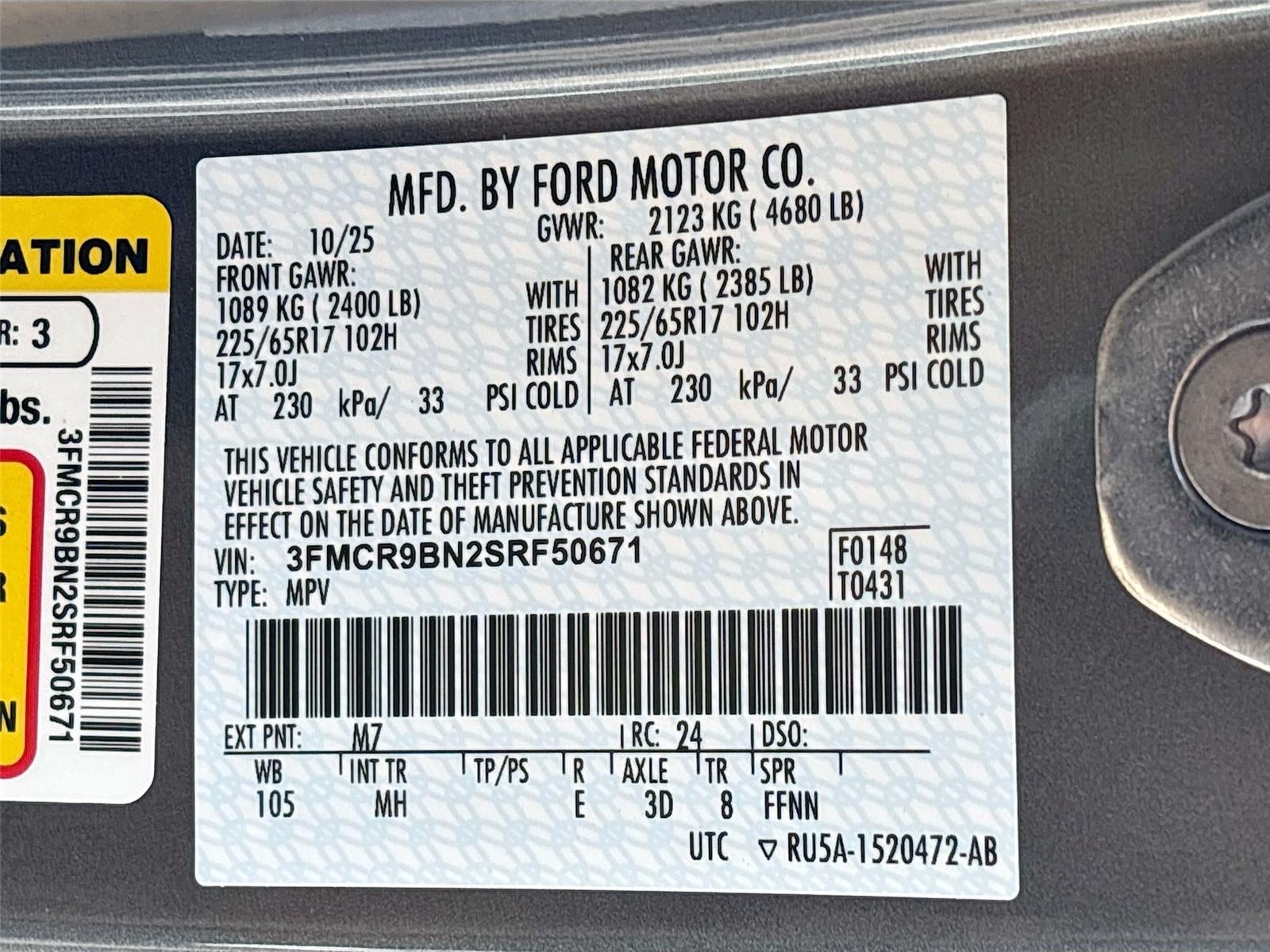 2025 Ford Bronco Sport Big Bend