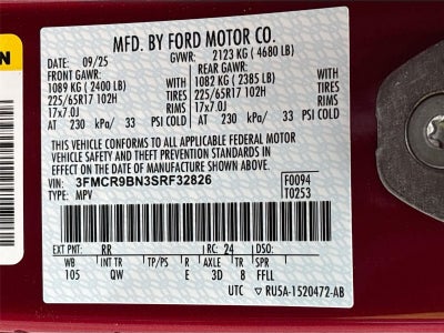 2025 Ford Bronco Sport Big Bend