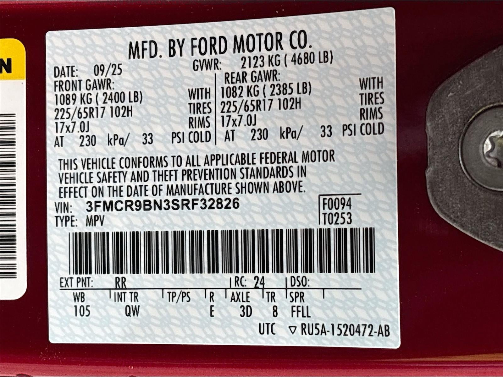 2025 Ford Bronco Sport Big Bend