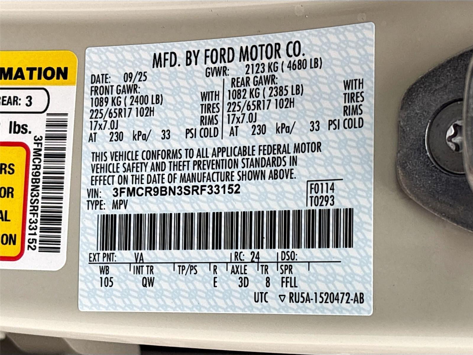 2025 Ford Bronco Sport Big Bend