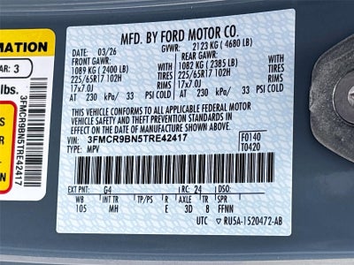 2026 Ford Bronco Sport Big Bend