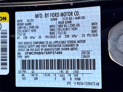 2025 Ford Bronco Sport Big Bend