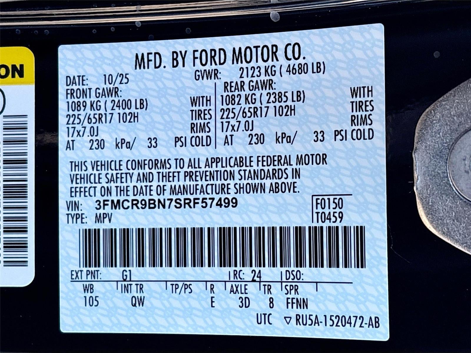 2025 Ford Bronco Sport Big Bend