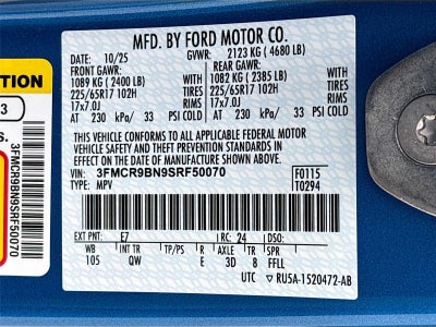 2025 Ford Bronco Sport Big Bend