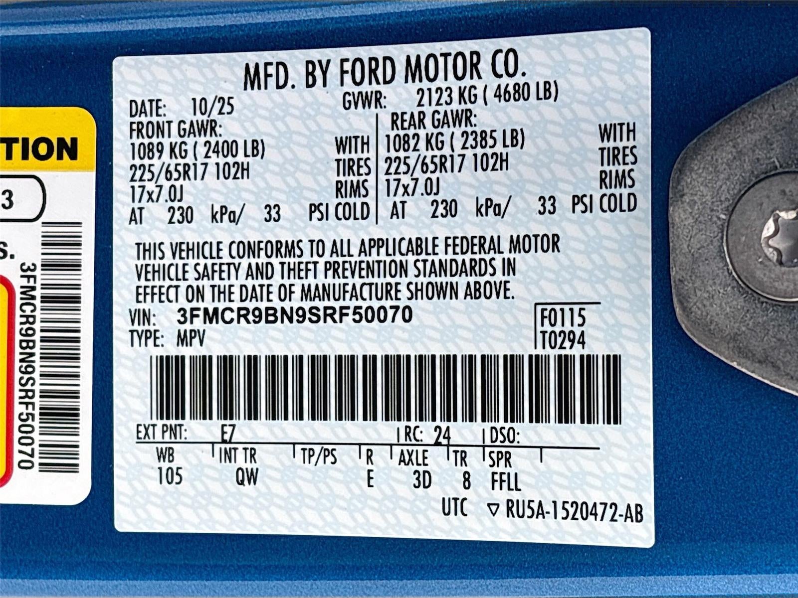 2025 Ford Bronco Sport Big Bend