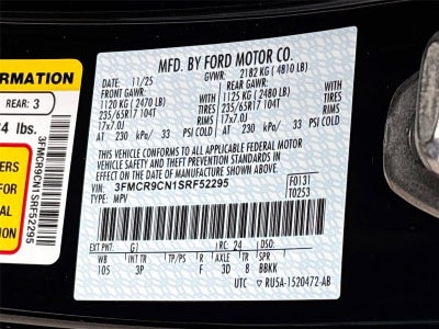 2025 Ford Bronco Sport Outer Banks