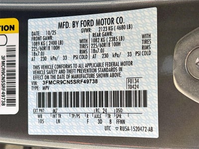 2025 Ford Bronco Sport Outer Banks