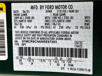 2025 Ford Bronco Sport Outer Banks