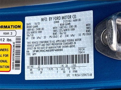 2025 Ford Bronco Sport Outer Banks