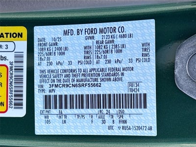 2025 Ford Bronco Sport Outer Banks