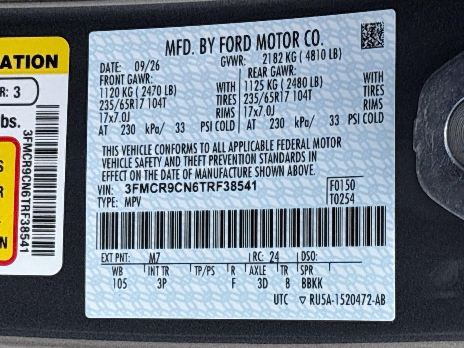 2026 Ford Bronco Sport Outer Banks
