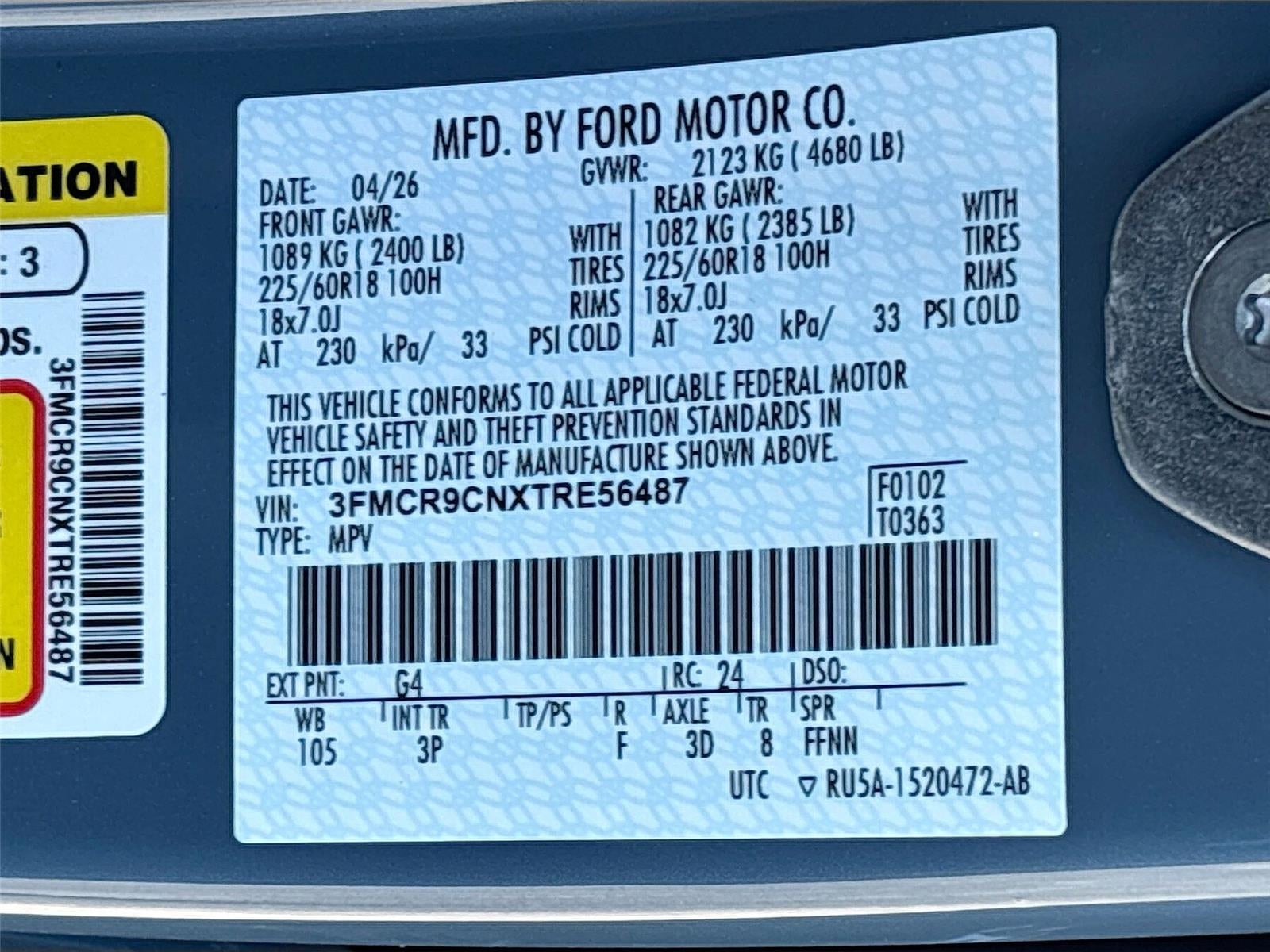 2026 Ford Bronco Sport Outer Banks