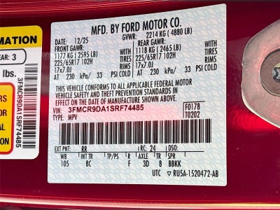 2025 Ford Bronco Sport Badlands