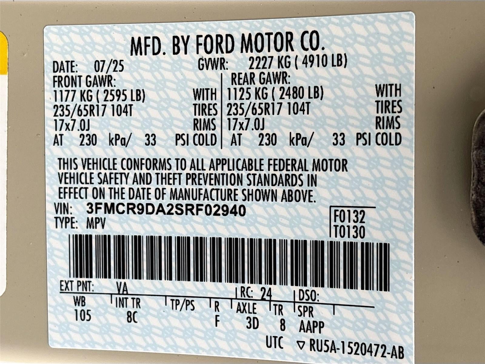 2025 Ford Bronco Sport Badlands