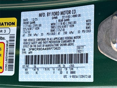 2025 Ford Bronco Sport Badlands