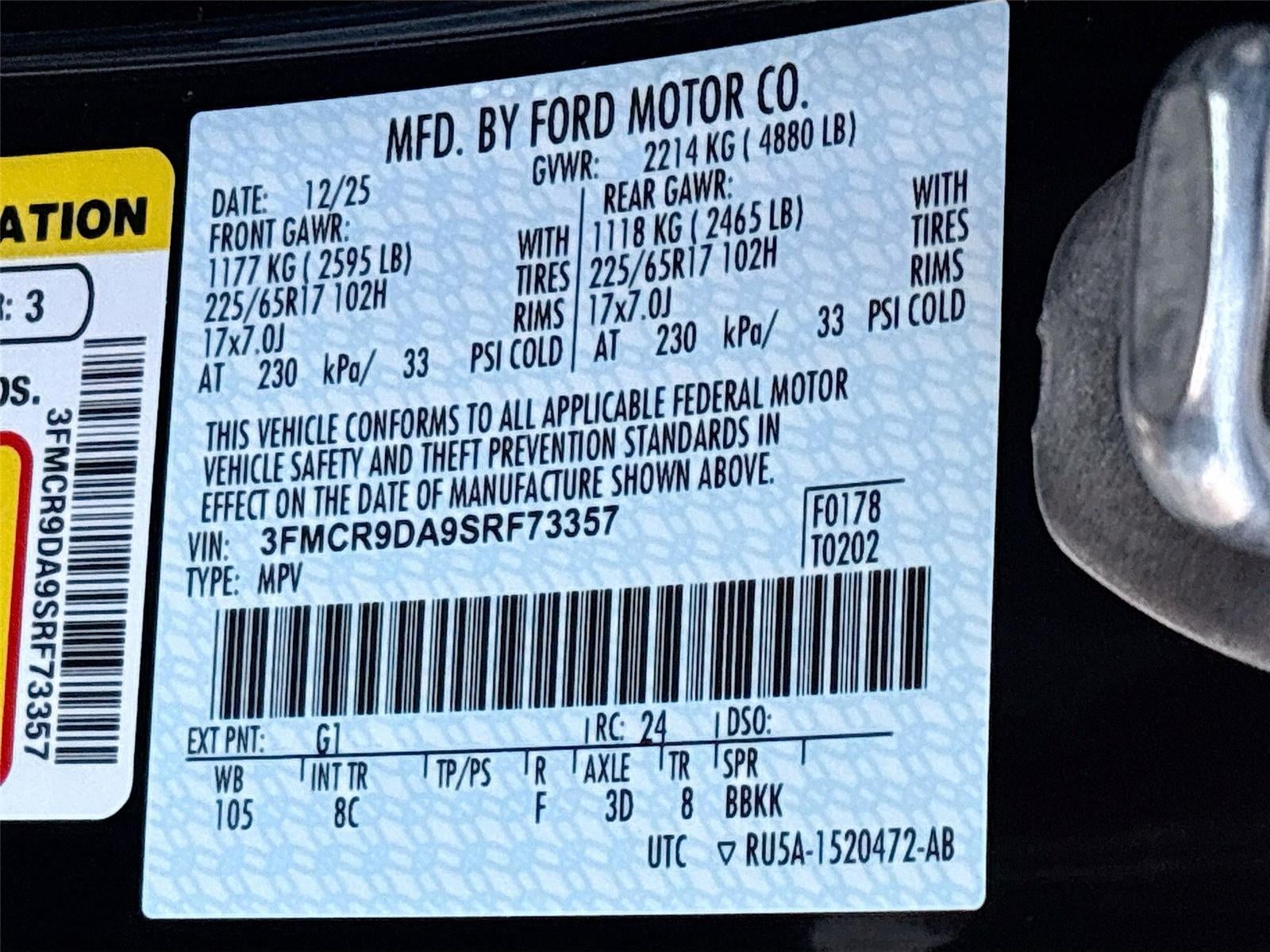 2025 Ford Bronco Sport Badlands