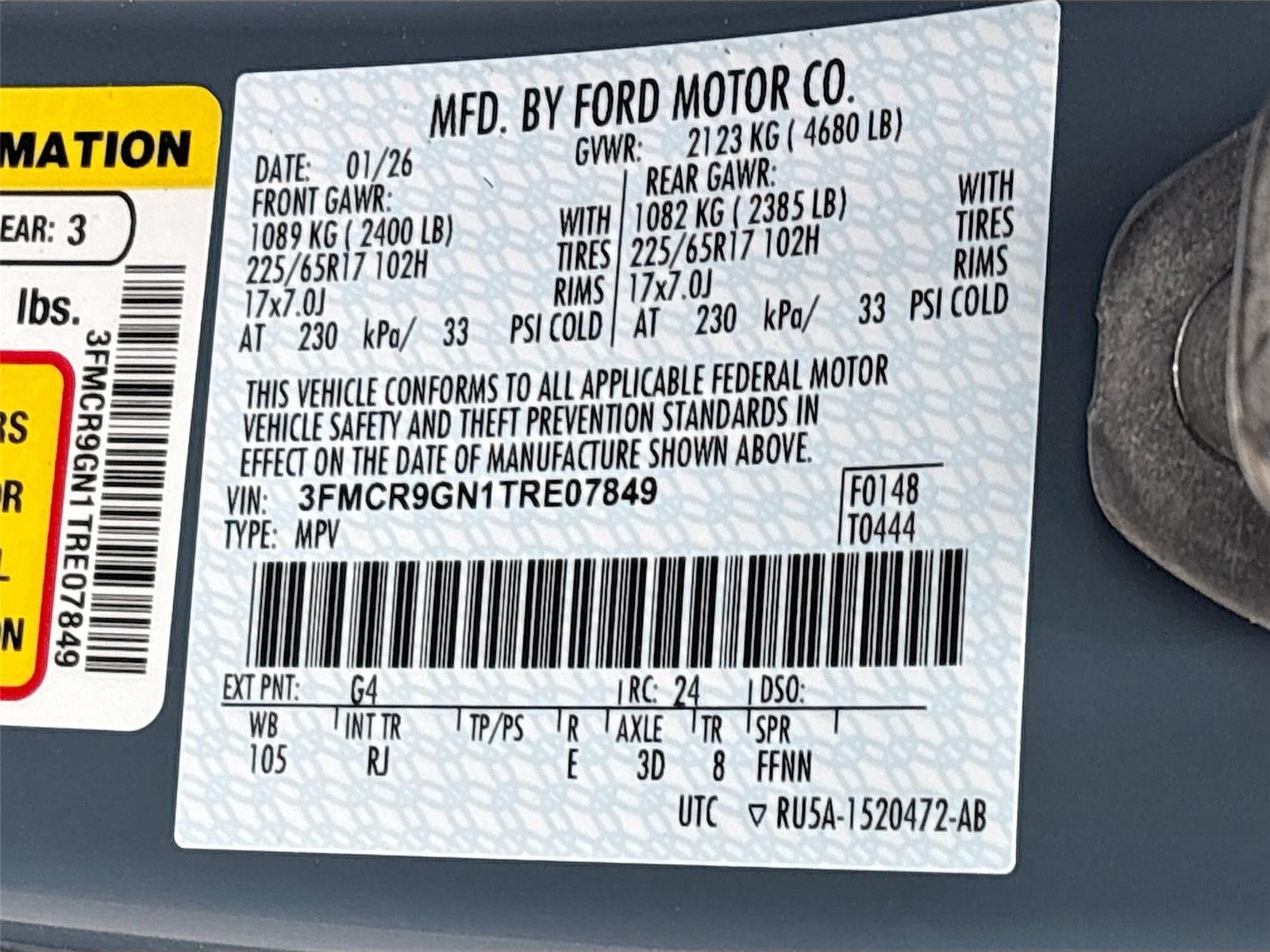 2026 Ford Bronco Sport Heritage