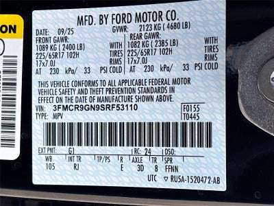 2025 Ford Bronco Sport Heritage