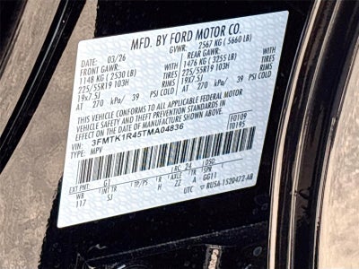 2026 Ford Mustang Mach-E Select