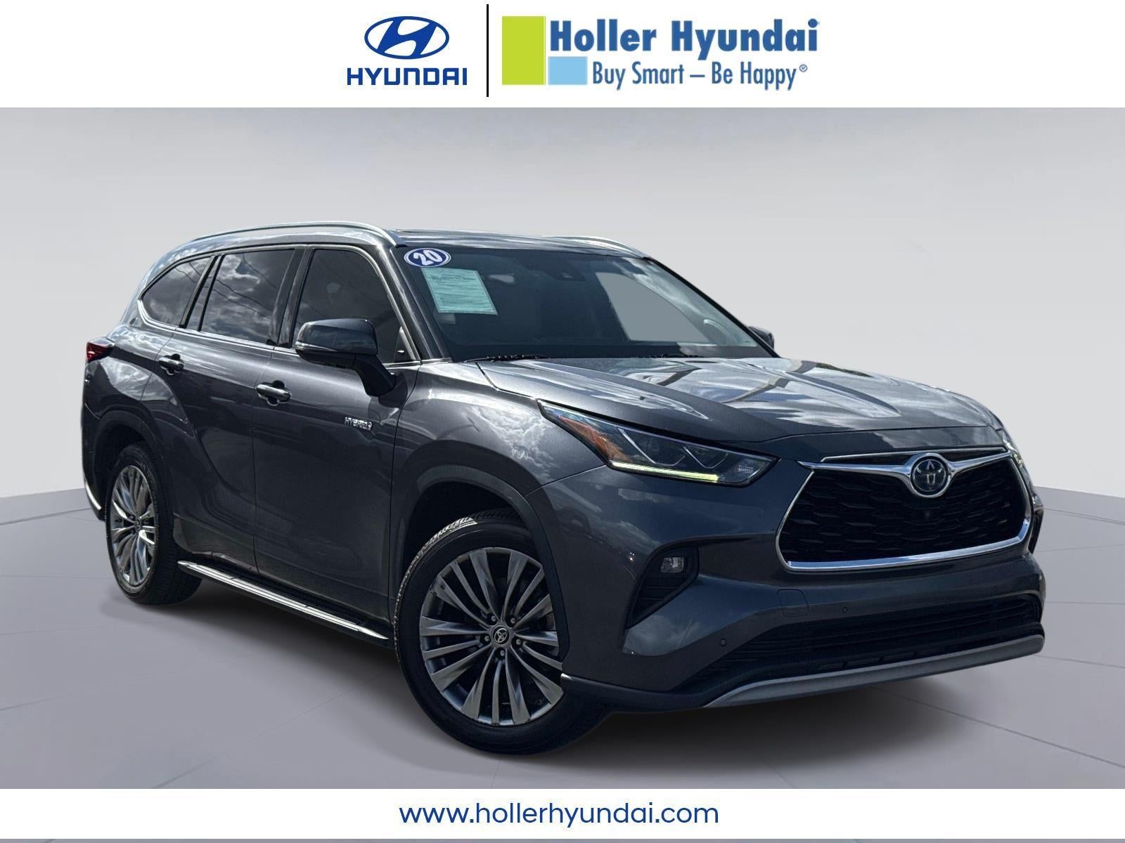 2020 Toyota Highlander Hybrid Platinum