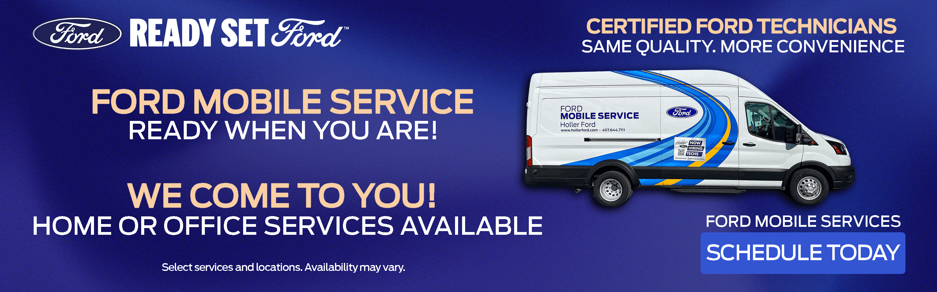 Holler Ford Mobile Services