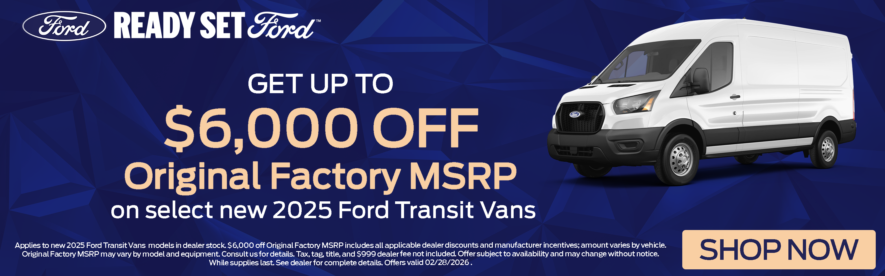 2025 Ford Transit Vans