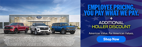 Employee Pricing + Additional Holler Discount